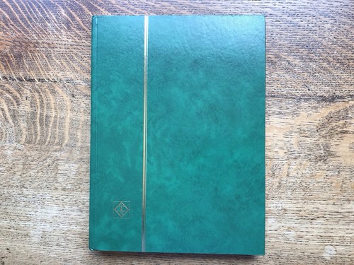 Green lighthouse stamp album - green,