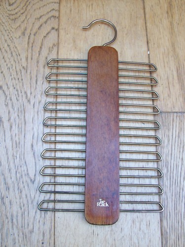Vintage wooden tie - vintage,