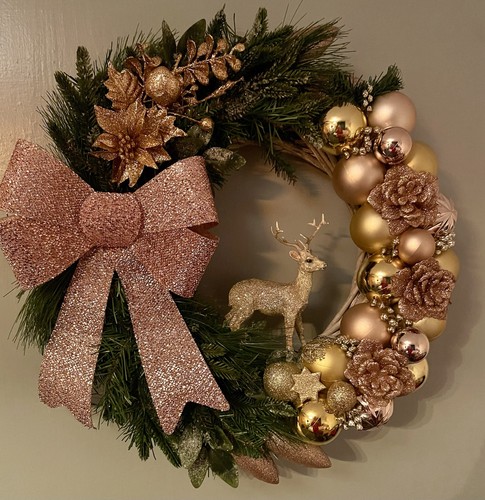 Christmas wreath door - /, wall
