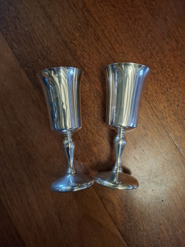 Pair vintage silver - vintage, plate