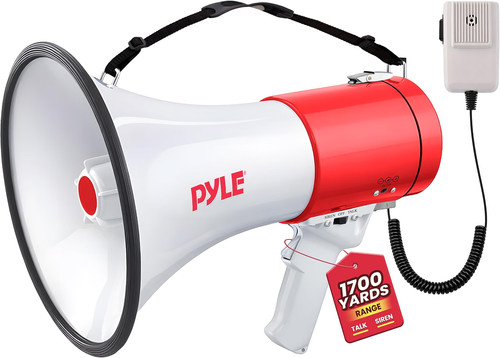 Pyle rechargeable megaphone - pyle,