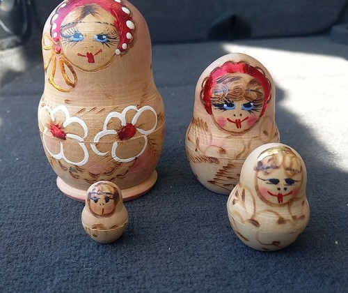 Vintage russian nesting dolls - vintage,