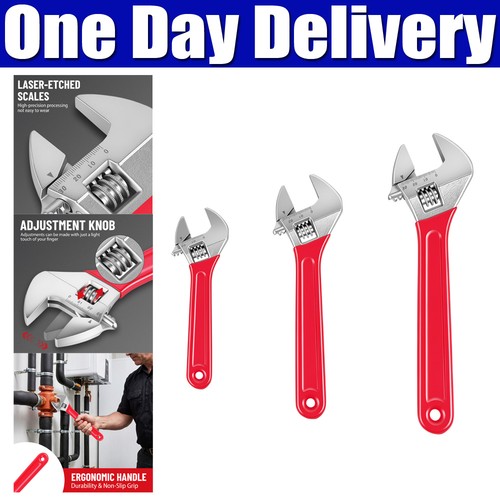 Heavy duty adjustable wrench - heavy,