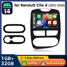 Android14 For Renault Clio 4 2012-2019 Apple Carplay Car Radio GPS Navi WiFi RDS