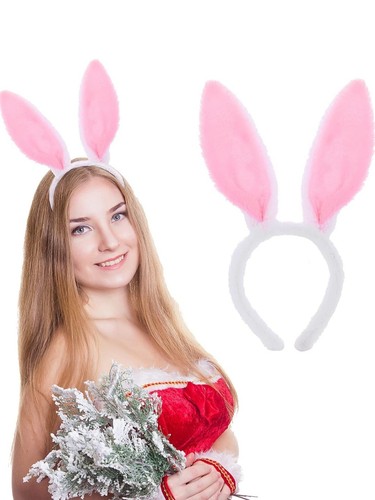 Plush bunny ears headband 1 - plush,