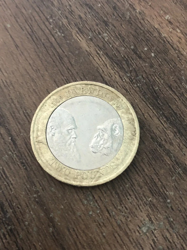 Charles darwin two pounds - two,