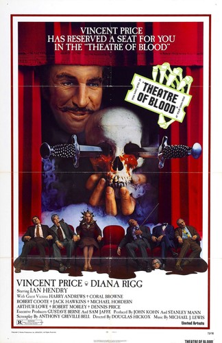 Theatre blood movie - theatre, poster