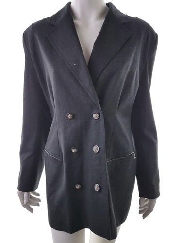 Double breasted coat ray - breasted,