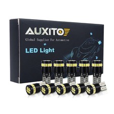 10x AUXITO T10 SMD Pure Super White LED Light Bulbs 194 192 168 W5W 2825 158 12V