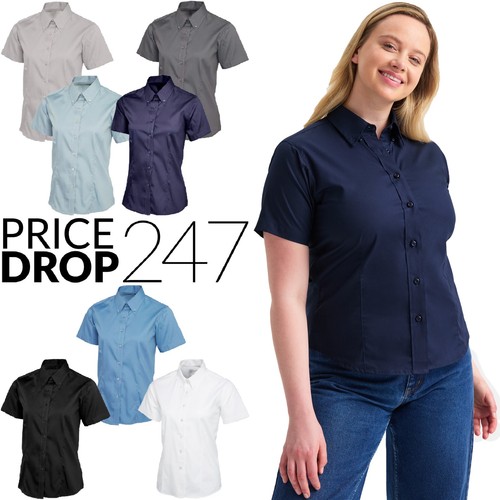 Womens ladies plain - plain, short