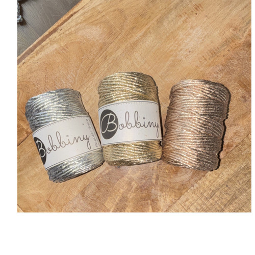 Bobbiny metallic rope - bobbiny,