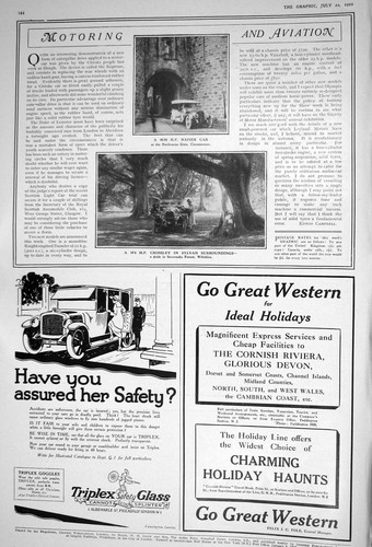 Old 1922 napier motor car - 1922,