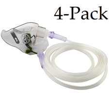 Standard Oxygen (Breathing) Mask - Paediatric (Child) - Pack of 4