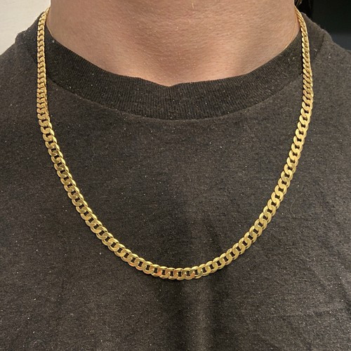 Gold chain 14k vermeil - gold,