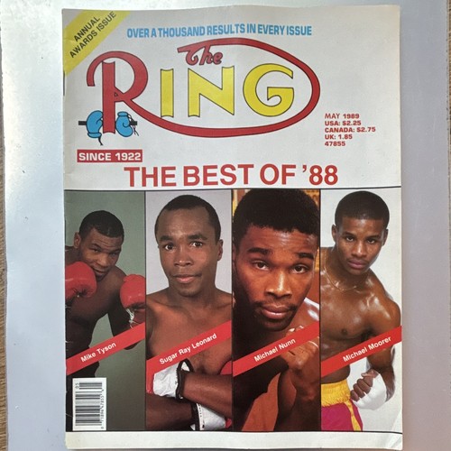The ring magazine may 1989 - ring,