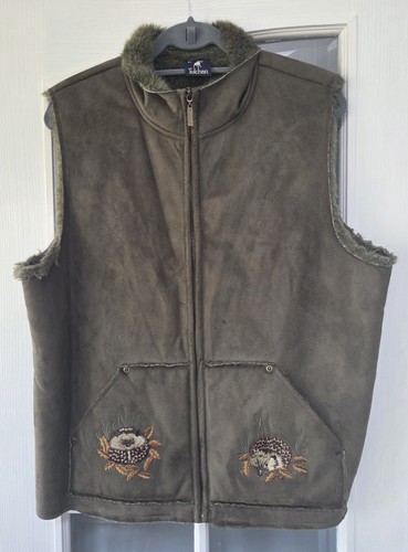 Vintage tulchan khaki gilet - tulchan,