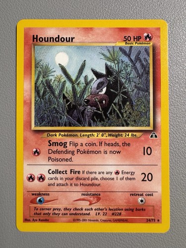 Houndour neo discovery - houndour,