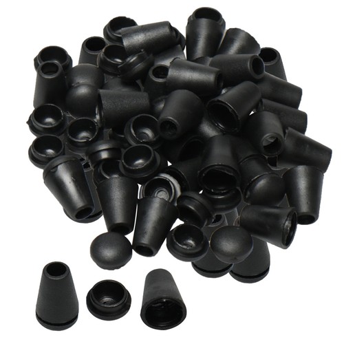 50x black bell end - 50x, stopper
