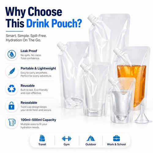 Stand 500ml clear - 500ml,