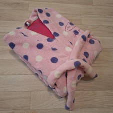 Girls Age 11-12 Years M&S Dressing Gown Fleece Robe Me To You