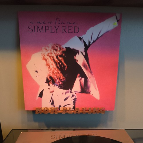 Simply red new flame vinyl - new,