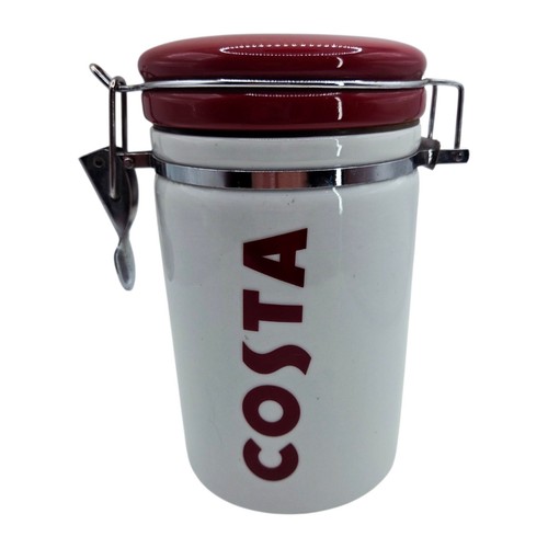 Costa coffee storage jar - storage,