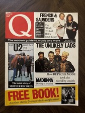 Q Music Magazine Vintage Collectable Used April 1989 Issue 31 NO SUPPLEMENT