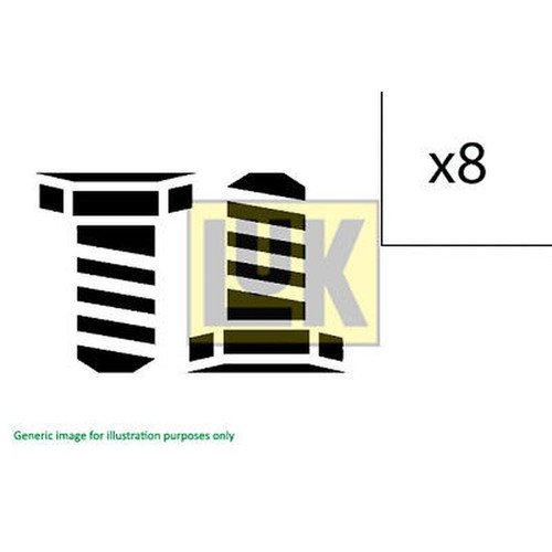 411 0133 luk screw set - 411,