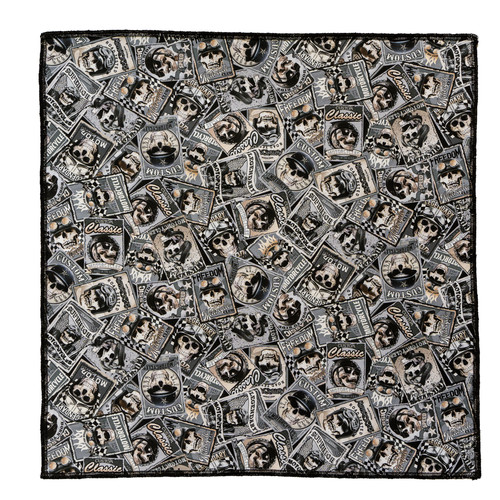 Skull motorbike patches - skull,