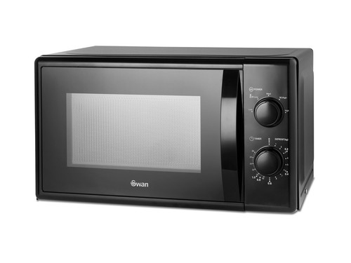 Swan black microwave sm4420blk - black,