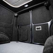 14m x 2m Anthracite Camper Van Lining Carpet Kit 4 Way Stretch 