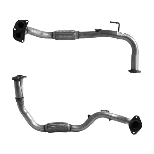 Exhaust pipe front fitting - +,