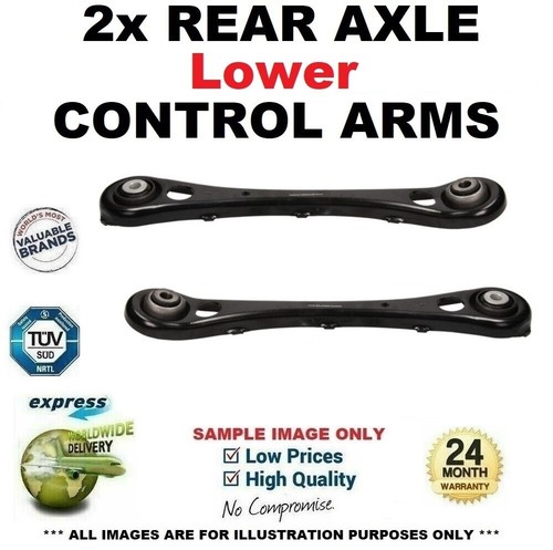 Rear axle lower - rear, control