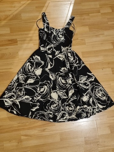 Debenhams black white - debenhams, dress