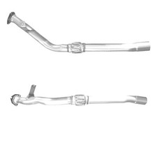 Exhaust Pipe Rear + Fitting