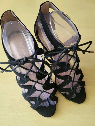 Kurt geiger ladies black suede - ladies,