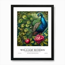 William Morris Peacock 2 Art