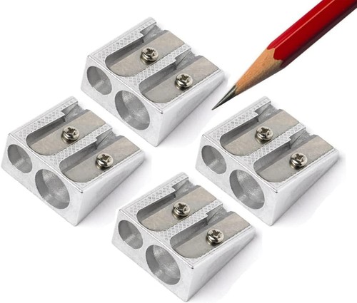 Metal pencil sharpener - 2, hole