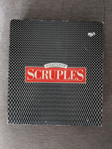Question scruples party - of, scruples. party