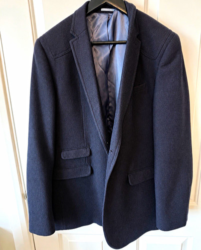 Ben sherman men navy wool - ben,