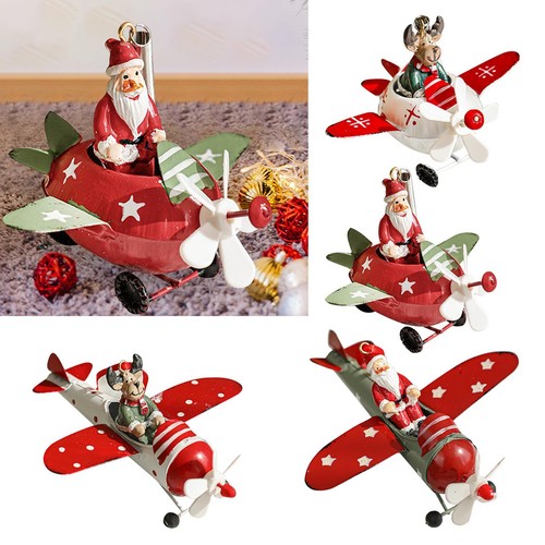 Christmas airplane ornament - airplane,