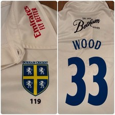 Rare 2021 Match Worn Mark Wood