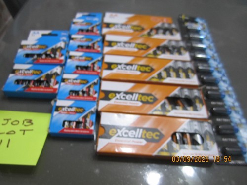 Job lot batteries - -,