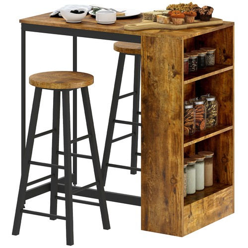 Homcom piece bar table - homcom, set