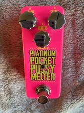 The Platinum Pocket Pussy Melter Guitar Pedal demo use only.  Limited Edition