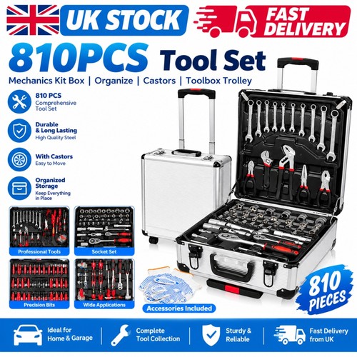 810pcs tool set case - 810pcs, mechanics