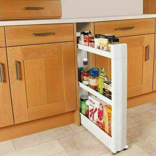 Plastic tier sliding trolley - 3,