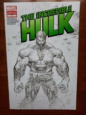 THE INCREDIBLE HULK #1  #1C Mark Silvestri VARIANT COVER 1:100 / Rare MARV 2011 