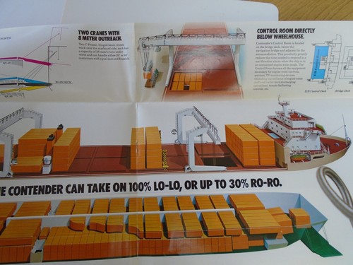Contender sea container - container, ship