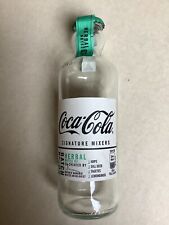 Coca-Cola Signature Mixer Herbal Glass Bottle 200ml empty.
